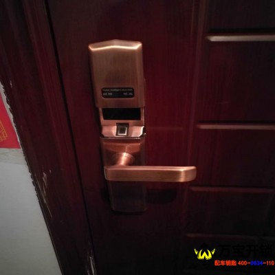 萊蕪高檔小區(qū)裝古銅色指紋鎖，萊蕪指紋鎖專賣店