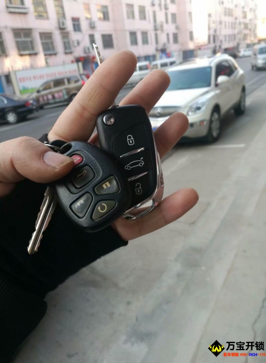 萊蕪別克昂科雷鑰配汽車鑰匙，萊蕪別克昂科雷鑰匙增加，萊蕪別克配汽車鑰匙